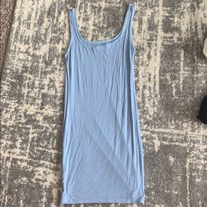 Baby blue midi dress